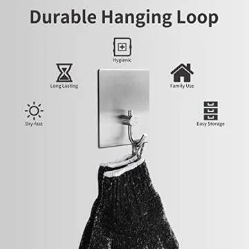 4 Pairs 8 Pcs Exfoliating Gloves for Shower - Premium Bath Gloves - Body Scrubber Gloves for Shower, Spa, Massage, Body Scrubs, Remove Dead Skin, Deep Cleaning