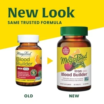 MegaFood Blood Builder Minis Vegan Iron Supplement