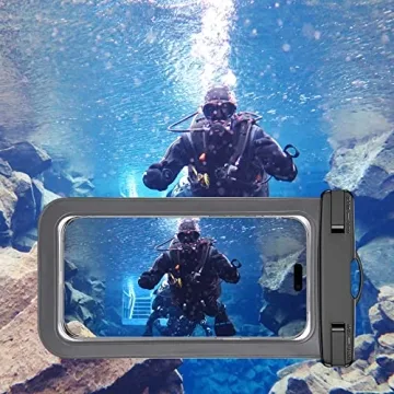 Multicolor Waterproof Phone Case for Beach and Outdoors