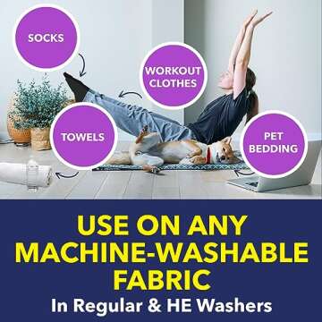 OxiClean Odor Blasters Odor and Stain Remover Laundry Booster Liquid, 50 fl oz