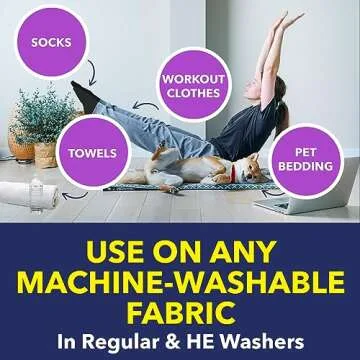 OxiClean Odor Blasters Odor and Stain Remover Laundry Booster Liquid, 50 fl oz