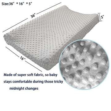 iEvolve Changing Pad Cover Ultra Soft Minky Dots Changing Table Cover Breathable Changing Table Sheet Diaper Changing Pad Cover for Baby Boys Girls (Beige)