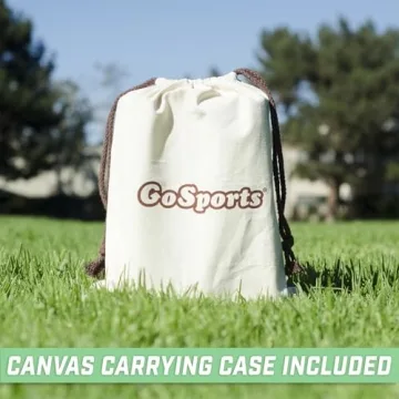 GoSports Giant Wooden Dice Set with Scoreboard & Tote