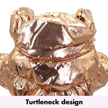 PET ARTIST Winter Dog Coat - Stylish Fleece Apparel for Small Dogs