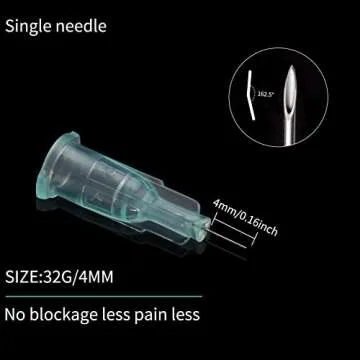 Knixxo 100 PCS 32 Gague 4mm Lab Accessories,Individually Sealed Supplies