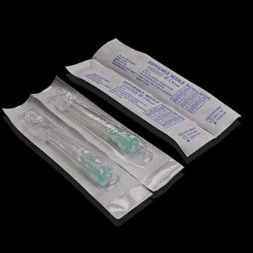 Knixxo 100 PCS 32 Gague 4mm Lab Accessories,Individually Sealed Supplies