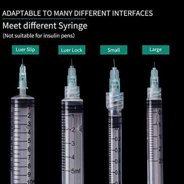 Knixxo 100 PCS 32 Gague 4mm Lab Accessories,Individually Sealed Supplies