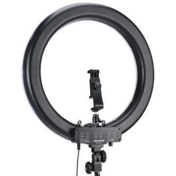 High Brightness NEEWER 18" Ring Light Kit for All