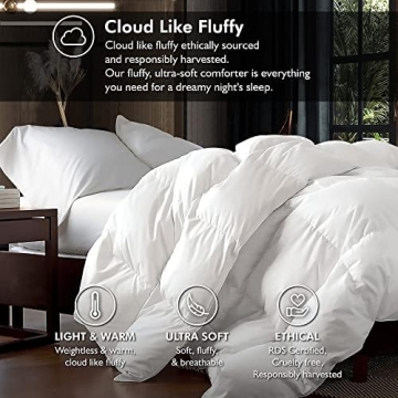 Luxurious Goose Down King Comforter for Ultimate Comfort