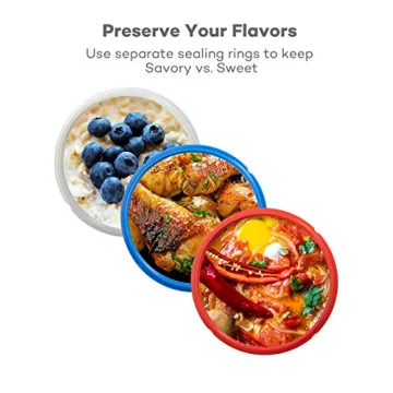 Goldlion Sealing Rings for Ninja Foodi - Colorful Silicone Gaskets