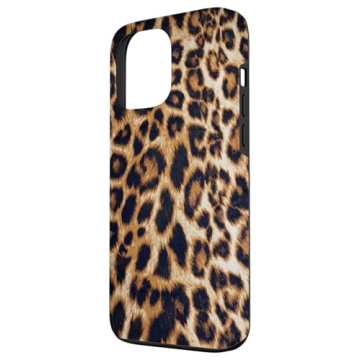 Stylish iPhone 13 Pro Max Leopard GIRL Case for Protection