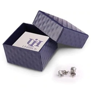 Stylish Hypoallergenic Stainless Steel Earrings Set of 6 Pairs