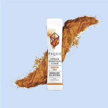 Pique Organic Ginger Digestion Elixir Caffeine-Free Herbal Tea