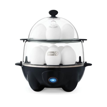 DASH Deluxe Rapid Egg Cooker for Perfect Eggs Every Time