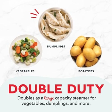 DASH Deluxe Rapid Egg Cooker for Perfect Eggs Every Time