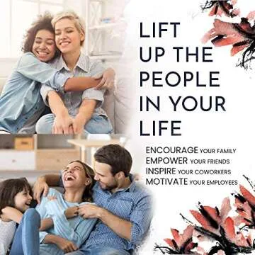 Natural Bath Bombs Gift Set with Inspirational Quotes for Women