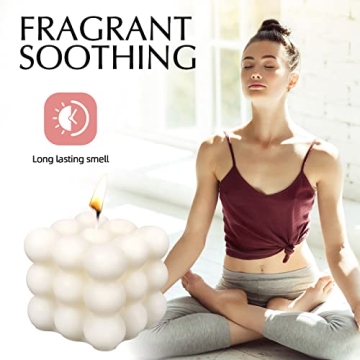 Stylish Bubble Soy Wax Candle for Home Decor and Gifts