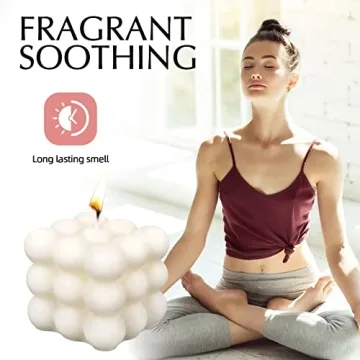 Stylish Bubble Soy Wax Candle for Home Decor and Gifts