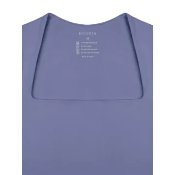 Stylish Square Neck Bodysuit for Women - REORIA