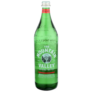 Mountain Valley Spring Water in Eco-Friendly Glass Bottles