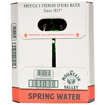 Mountain Valley Spring Water in Eco-Friendly Glass Bottles