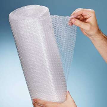 uBoxes Bubble Wrap - 12" x 24 ft Perfect for Shipping