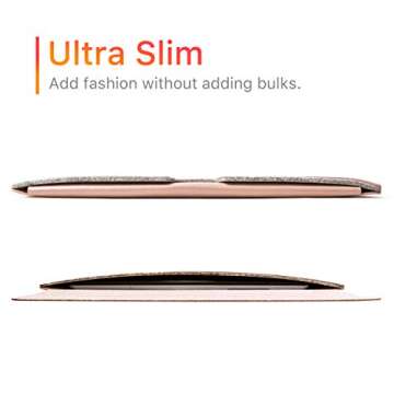 WALNEW 13.5" Sleeve for 13.5 Inch Microsoft Surface Laptop 5/4/3/2/1(2022/2021/2019/2018/2017 Released) Protective Soft Sleeve Case Cover Bag with Safe Interior and Exterior Mouse Pad, Pink