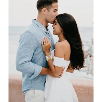 Vibrant XOCARTIGE Surfer Heishi Bracelets for Women