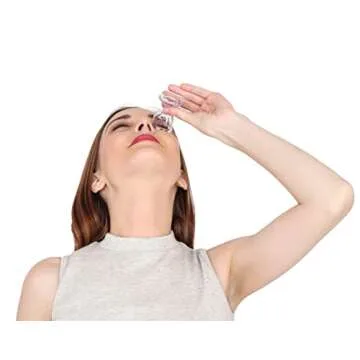 Qimacplus Transparent Eye Cups for Eye wash Rim Shaped for Eye Rinse, Cleansing, Remove Dust, Eye wash cup kit Set of 2 Eye Cups