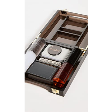 Stylish Lucite Poker Set for Elegant Game Nights