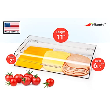 Pikanty Airtight Deli Saver | Cheese and Meat Storage Box