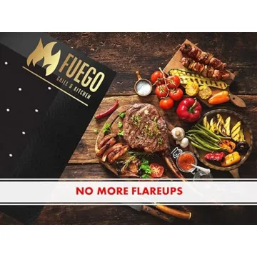 Fuego Heavy Duty Nonstick Grill Mats Set for BBQ Oven Smoker