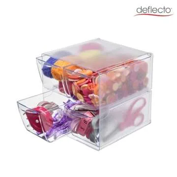Deflecto Stackable Cube Organizer 6" x 6" x 7.5"