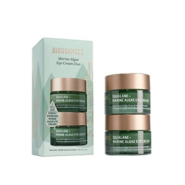 Biossance Eye Cream Duo - Lift & Hydrate with Squalane