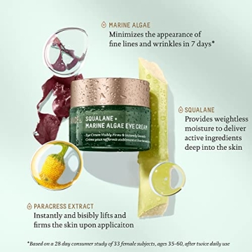 Biossance Eye Cream Duo - Lift & Hydrate with Squalane