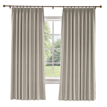 Luxury TWOPAGES 100% Blackout Pinch Pleat Curtain