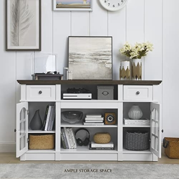 Stylish Farmhouse TV Stand for 65 inch TVs