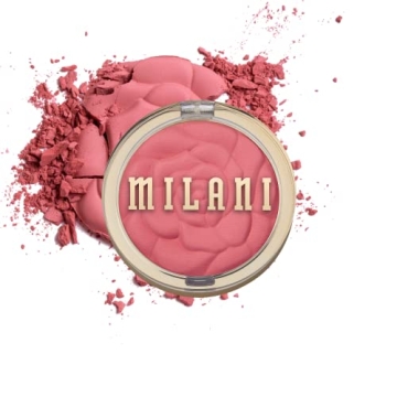 Milani Rose Powder Blush - Wild Rose (0.6 Ounce) Cruelty-Free Blush - Shape, Contour & Highlight Fac...