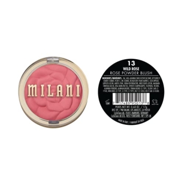 Milani Rose Powder Blush Wild Rose for Natural Beauty