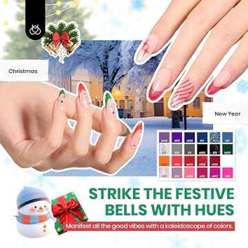 Beetles Gel Nail Polish Set, 70 PCS 60 Colors Nude Pink Jelly Pastel Neno Blue Red Green Glitter Gel Nail Polish Kit with Base Glossy Matte Top Coat Gel Manicure Spring Valentines Gifts for Women