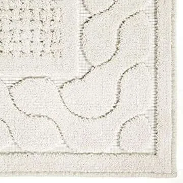 Stylish Indoor/Outdoor Picket Fences Area Rug