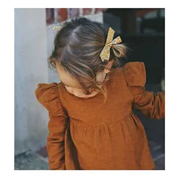 voqoomkl Twin Newborn Clothes Orange Baby Onesie Girl Bodysuit Infant Tracksuit