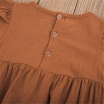 voqoomkl Twin Newborn Clothes Orange Baby Onesie Girl Bodysuit Infant Tracksuit