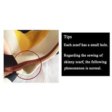 GERINLY Leopard Neck Tie Chic Skinny Scarf Hairband Stylish Purse Scarf Leopard Accessory (Color1)