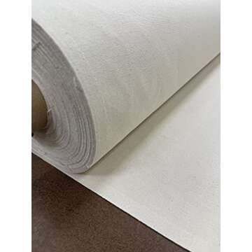 Sedona Designz 60" Wide Heavy Weight Cotton Duck Canvas Fabric - Durable & Versatile 100% Cotton in ...