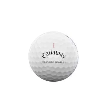 Callaway Golf Chrome Tour X Golf Balls (Triple Track (White)