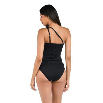La Blanca One Shoulder Tankini for Effortless Style