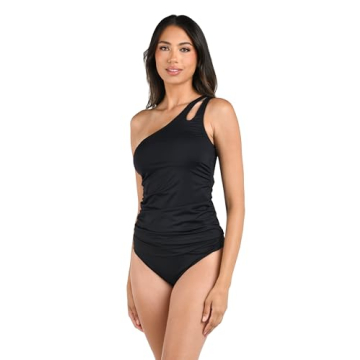 La Blanca One Shoulder Tankini for Effortless Style