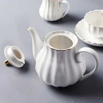 Porcelain Tea Set British Royal Series for Elegant Gatherings