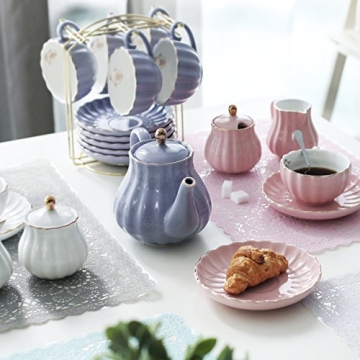 Porcelain Tea Set British Royal Series for Elegant Gatherings